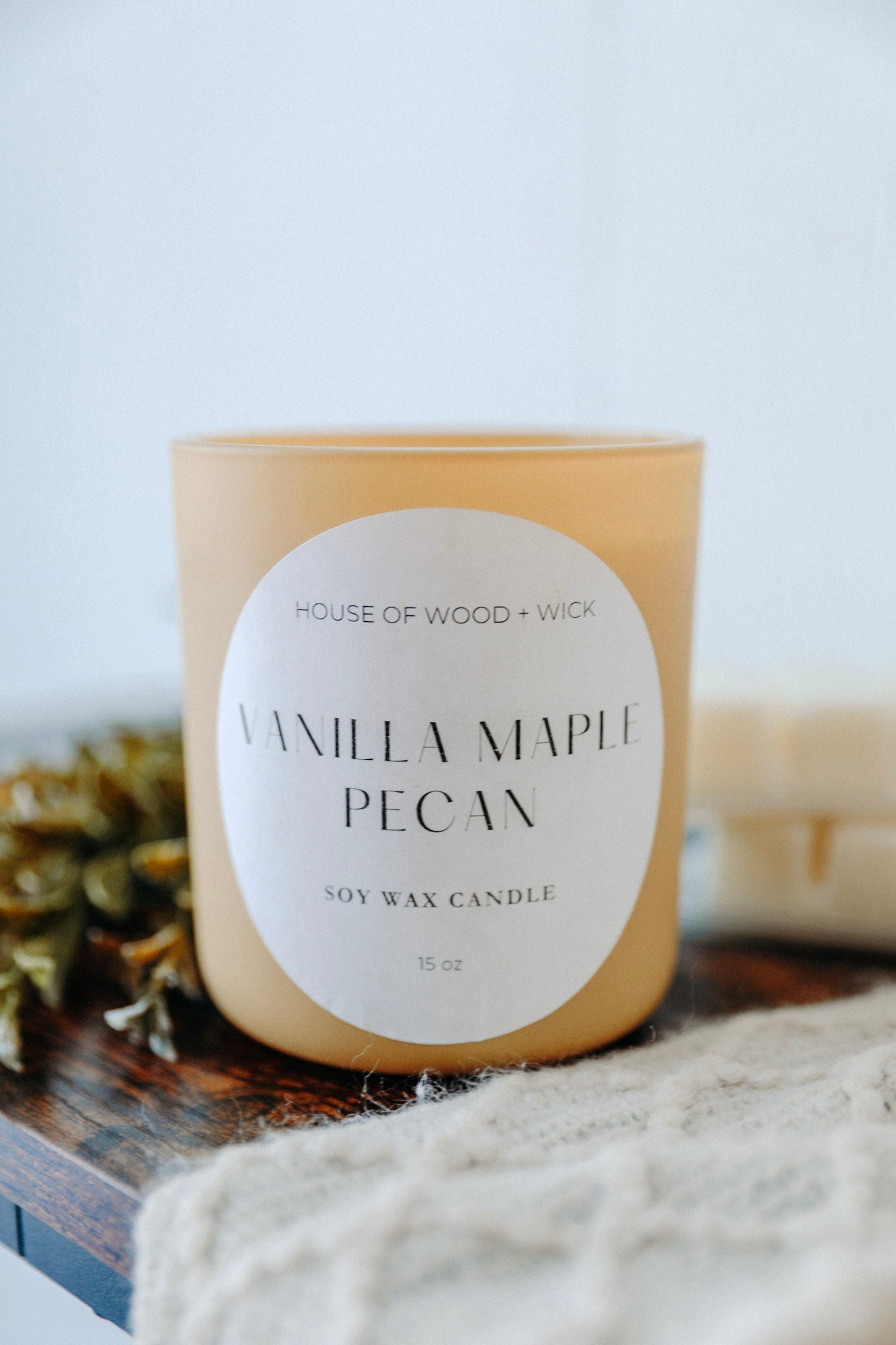 Wooden Wick Soy Candle